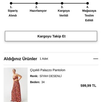 Koton Ücret İadesi Yapılmama Hakkında