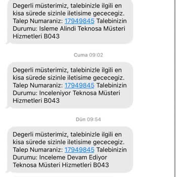 Teknosa'da Satılan Kombiler Eksik Parçalı Geliyor