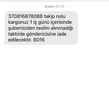 MNG Kargo Kargomuzu Teslim Etmedi