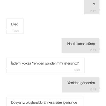 Zara Tekrar Gönderim Denilip Ürünün İadesi Yapıldı