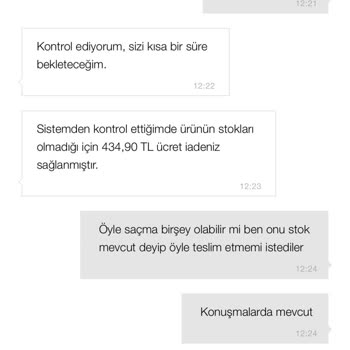 Zara Tekrar Gönderim Denilip Ürünün İadesi Yapıldı