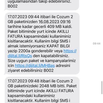 Turkcell Voip Adı Altında Hattımızdan Çekilen İmkansız İnternet Kotaları