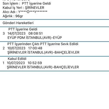 PTT Kargo Eyüp PDM PTT Şubesi Müşterilerini Mağdur Ediyor