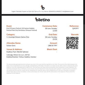 Biletino Biletimi İade Edemiyorum