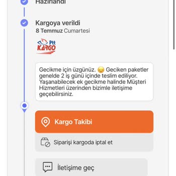 PTT Kargo Teslim Edilmemesi Hakkında
