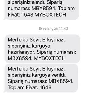 Myboxtech.co Sitesinden Aldığım Ürün Kargolanmadı Muhatap Bulamıyorum