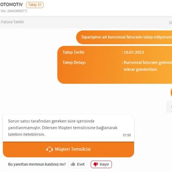 Trendyol.com Hizmetleriyle İlgili Şikayet
