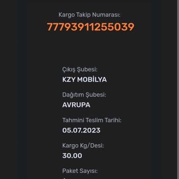 Horoz Lojistik Ürünümü Getirmiyor Ve İlgilenmiyor