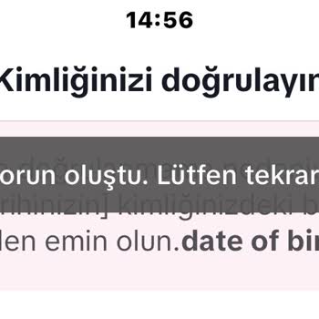 TikTok Paramı Çekemiyorum, Bir Sorun Oluştu