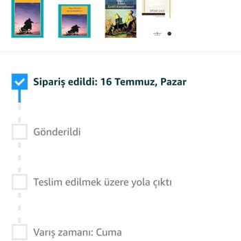 Amazon Siparişim Hâlâ Gönderiliyor Aşamasında