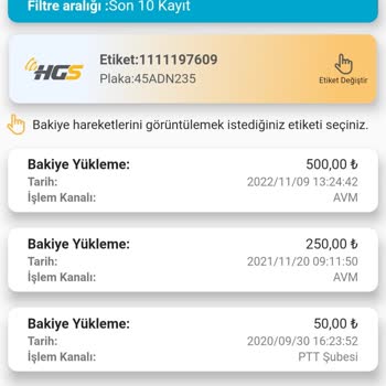 Epttavm HGS Yüklemesi Bakiyeye Eklenmedi