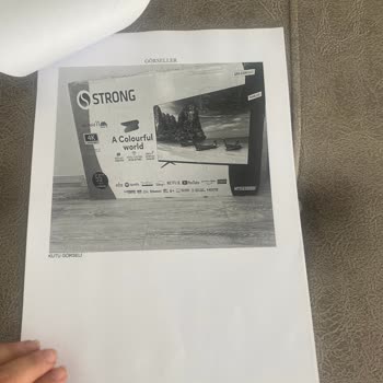 Strong Televizyon Trendyol'dan Aldığım TV'de Sorun