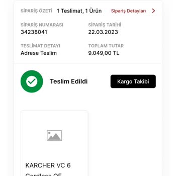 Media Markt Karcher Vc6 Ürünü Arızalı Pişman Oldum