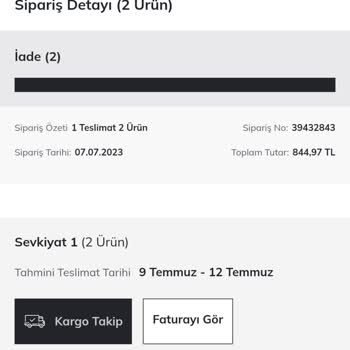 DeFacto İnternet Alışveriş Zorluğu
