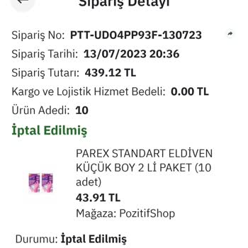 Pozitif Ticaret Stoğunda Olmayan Ürün Satışı Ve Saygısız Personel Davranışı