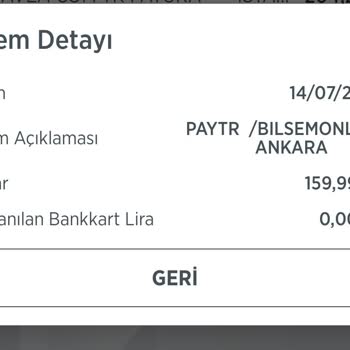 Bilsem Online Kredi Kartımdan İznim Olmadan Para Çekildi