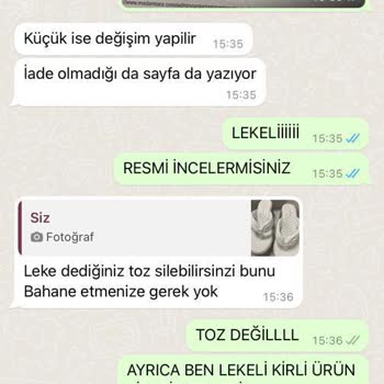 Madam Tarz Ayakkabı Ürün Şikayeti