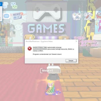Block Star Planet Oyununda Hata Alıyorum
