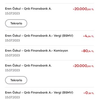 Akbank Transfer Komisyonu Ücreti Mantık Hatası