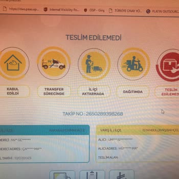 PTT Kargo Dagıtım Aldatmacası Kapalı Haber Kağıdı Bırakıldı