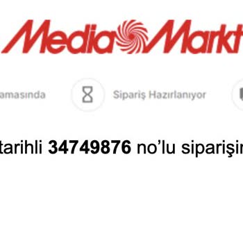 Media Markt Siparişin Ne Zaman Teslim Edileceğini Bildiremiyor