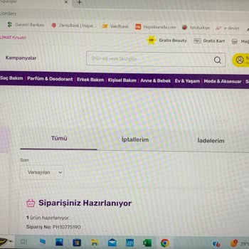 Gratis Teslimatı Geciken Sipariş