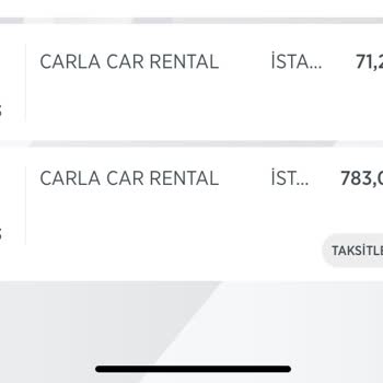 Carla Car Rental Türk Vatandaşlarını Yanlış Bilgilendirme Yapıyor.