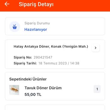 Migros Yemekte Verdiğim Siparişim Gelmiyor İptalde Edilmiyor