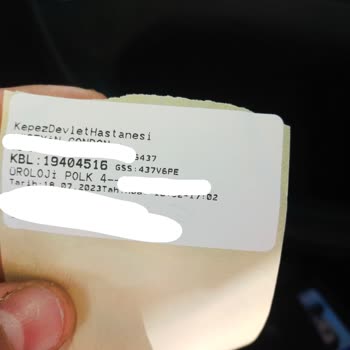 Kepez Devlet Hastanesi Randevu Saatinde Doktor Bulamamak