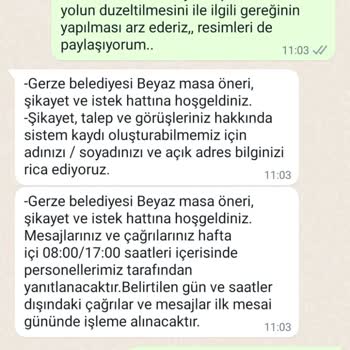 Sinop Gerze Belediyesi, Yolumuz Göçtü Ama Yapılmıyor