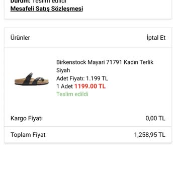 A101 Online Satış Ürün İade Bedeli Yapılmadı