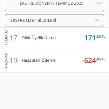 Denizbank Yıllık Üyelik Ücreti