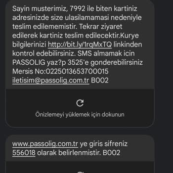 Passolig Kart Teslim Edilmemesi