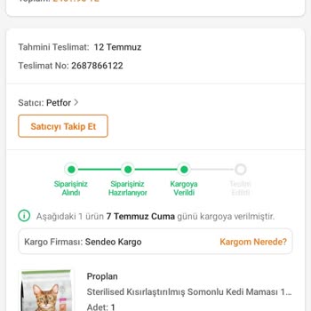 Trendyol Kargo Teslimatı Ve Para Değer Kaybı