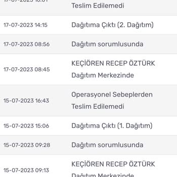 KARGOMsende Bir Türlü Teslim Edilemeyen Kargo