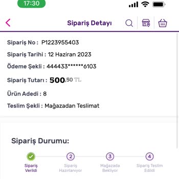 Gratis Sipariş Sorunu