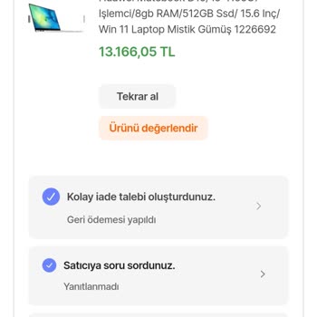Hepsiburada Sitesinin Müşterilerine Karşı Sorumsuzluğu
