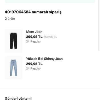 Bershka 1 Aydır Ürünü Mağazadan Teslim Alamama Sorunu