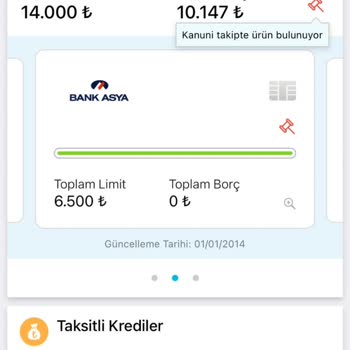 Bankacılık Düzenleme ve Denetleme Kurumu Bank Asya Hacizim Gözüküyor Kredili Ürün Kullanamıyorum