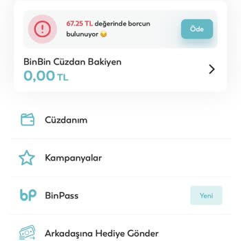 BinBin Müşteri Hizmetleri Ve Ücret