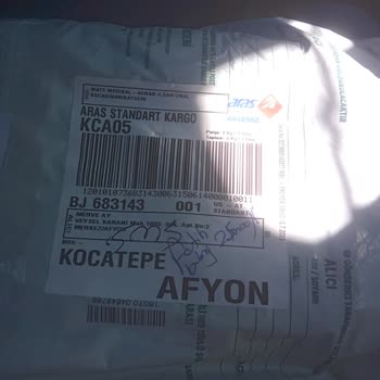 Aras Kargo Kargo Paketi Açık Teslim Edildi