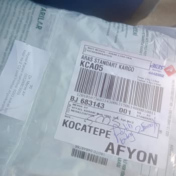 Aras Kargo Kargo Paketi Açık Teslim Edildi