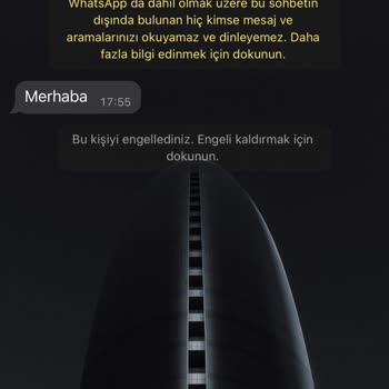 WhatsApp Yabancı Numaralardan Gelen Mesaj