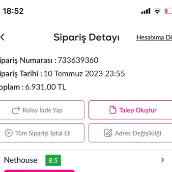 Pazarama Ve Nethouse Çok Kötü Firmalarınız!