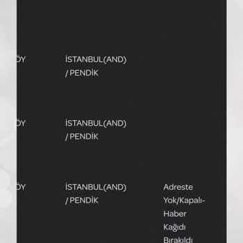PTT Kargo PTT Adreste Yok Yalanı
