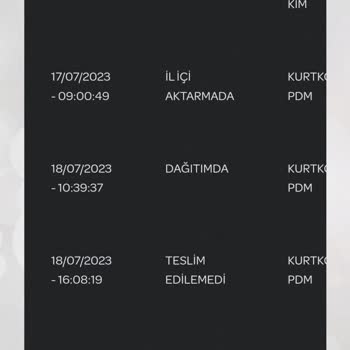 PTT Kargo PTT Adreste Yok Yalanı