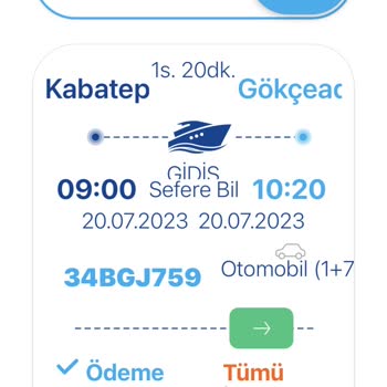 Gestaş Deniz Ulaşım Bileti İptal Edememe Sorunu