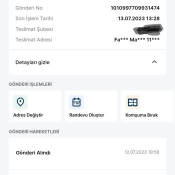 Trendyol Express Dolap Üzerinden Satın Aldığım Ürün Teslim Edilmedi