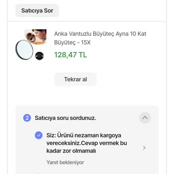 Hepsiburada Fütursuzca İptal Edilen Sipariş