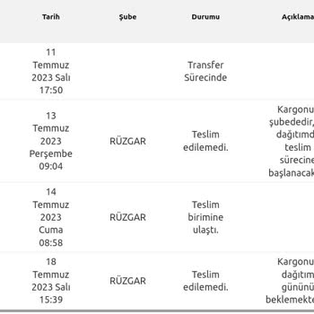 Yurtiçi Kargo Bodrum Rüzgar Şubesi Püfür Püfür